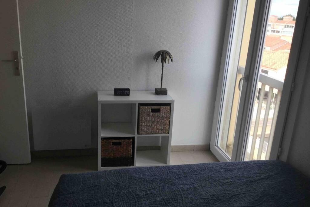 T3 Vue Exceptionnelle Avec Acces Prive A La Plage, Wifi, Clim - Dansnotreappart-Com - Valras-Plage Exteriör bild