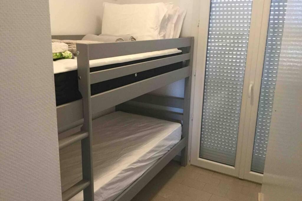 T3 Vue Exceptionnelle Avec Acces Prive A La Plage, Wifi, Clim - Dansnotreappart-Com - Valras-Plage Exteriör bild