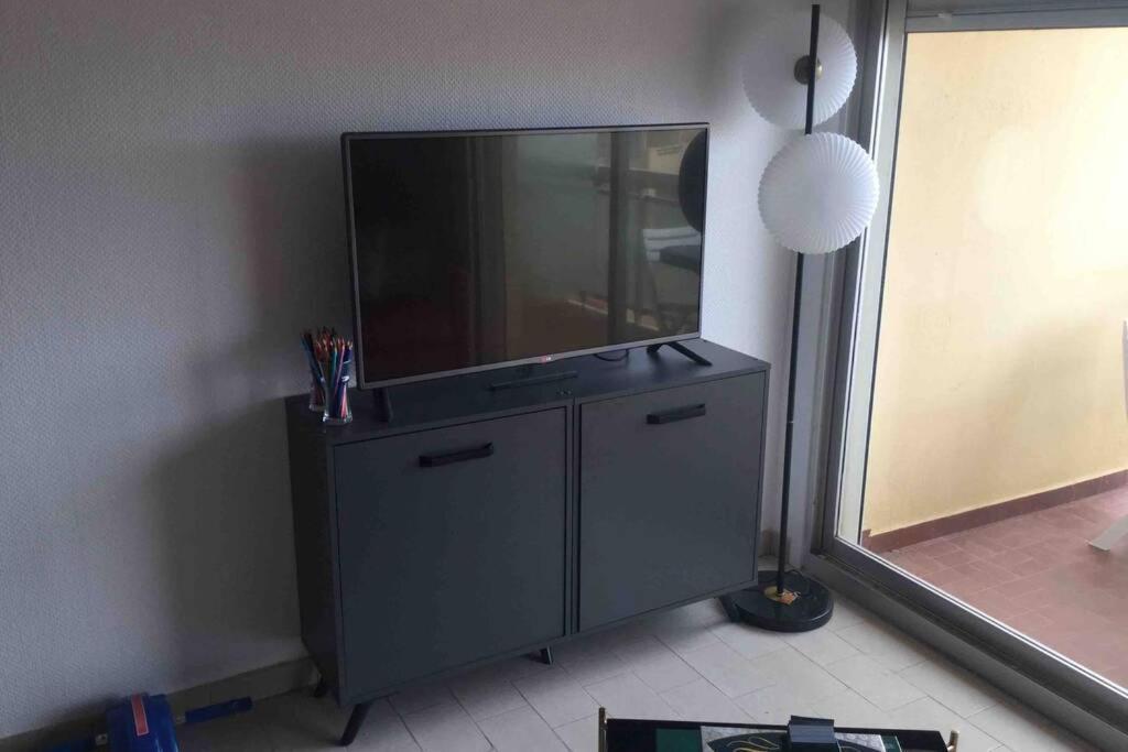 T3 Vue Exceptionnelle Avec Acces Prive A La Plage, Wifi, Clim - Dansnotreappart-Com - Valras-Plage Exteriör bild