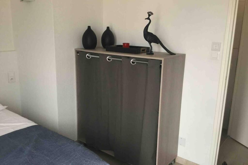 T3 Vue Exceptionnelle Avec Acces Prive A La Plage, Wifi, Clim - Dansnotreappart-Com - Valras-Plage Exteriör bild